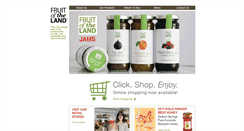 Desktop Screenshot of fruitoftheland.com